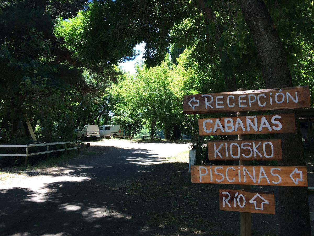 Camping & Hospedaje Rio Laja El Manzano  Esterno foto